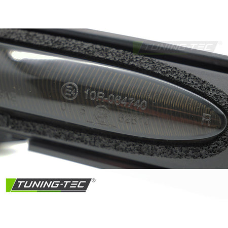 Laterale Direzione Nello Specchio Fumè LED Sequenziale per Honda Civic 04-06