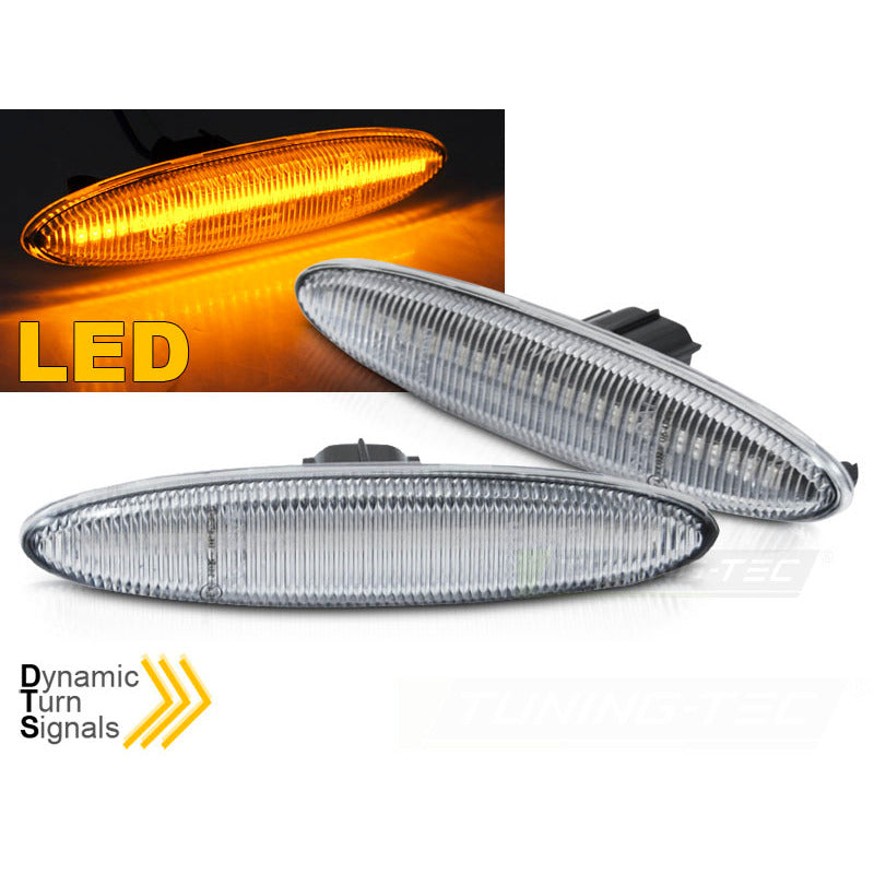 Laterale Direzione Bianco LED Sequenziale per Lexus IS II (2006-2010)