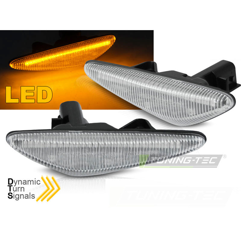 Laterale Direzione Bianco LED Sequenziale per Mazda 5 (anni Non Indicati)