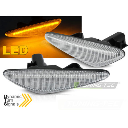 Laterale Direzione Bianco LED Sequenziale per Mazda 5 (anni Non Indicati)