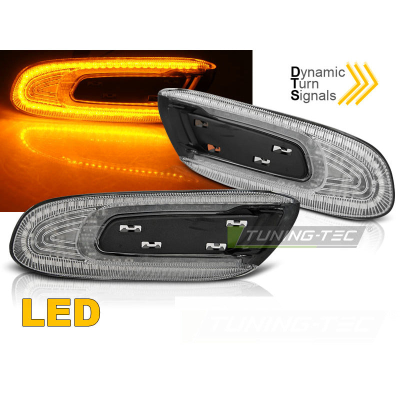 Laterale Direzione Bianco LED Sequenziale per Mini Cooper F55 F56 F57 (14-)