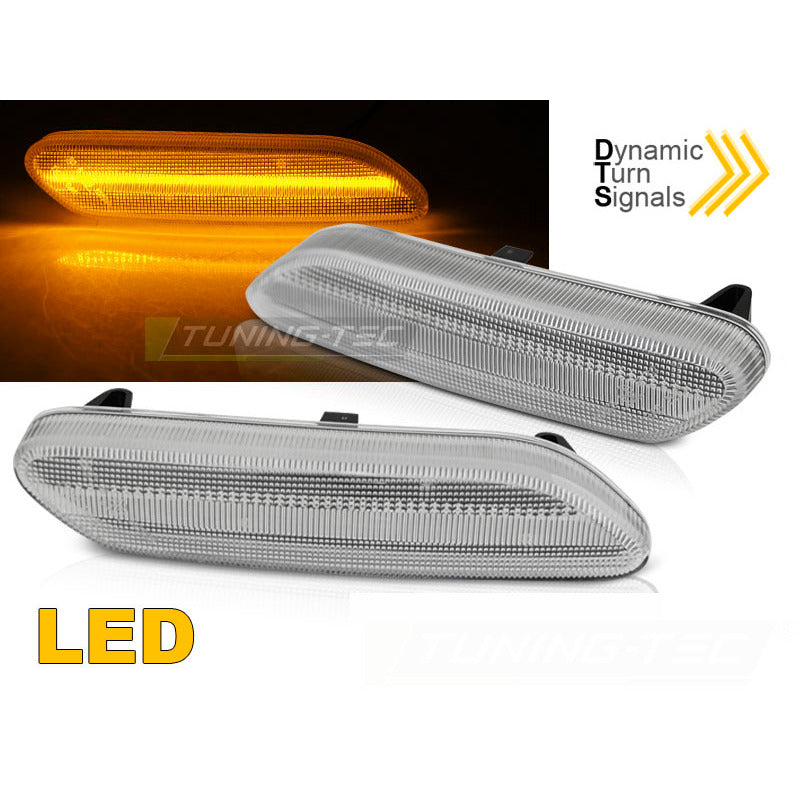 Laterale Direzione Bianco LED Sequenziale per Mini Cooper R60 R61 10-16