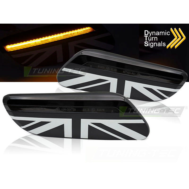 Laterale Direzione Gb Fumè LED Sequenziale per Mini Cooper F55 (21-24)