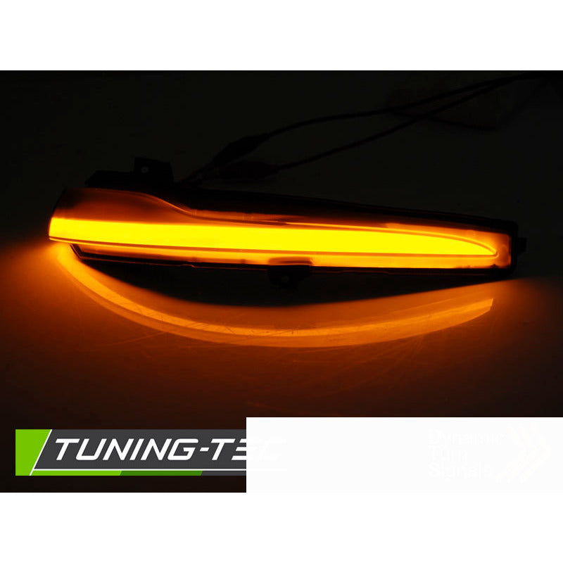 Laterale Direzione Nello Specchio Fumè LED Sequenziale per Mercedes W205/W213
