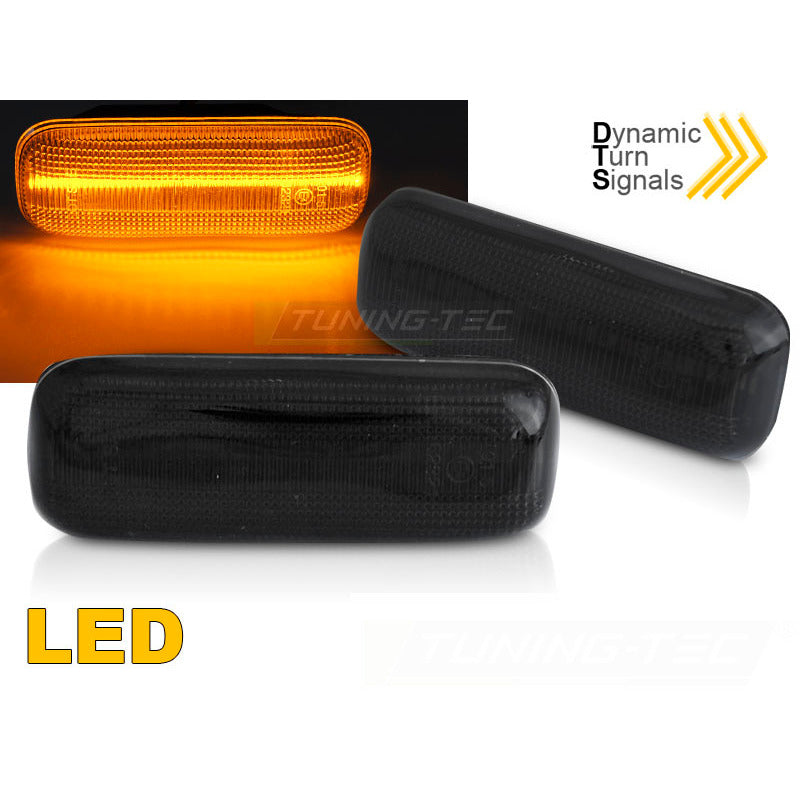 Laterale Direzione Fumosa LED Sequenziale per Mercedes ML W163 (1998-2005)