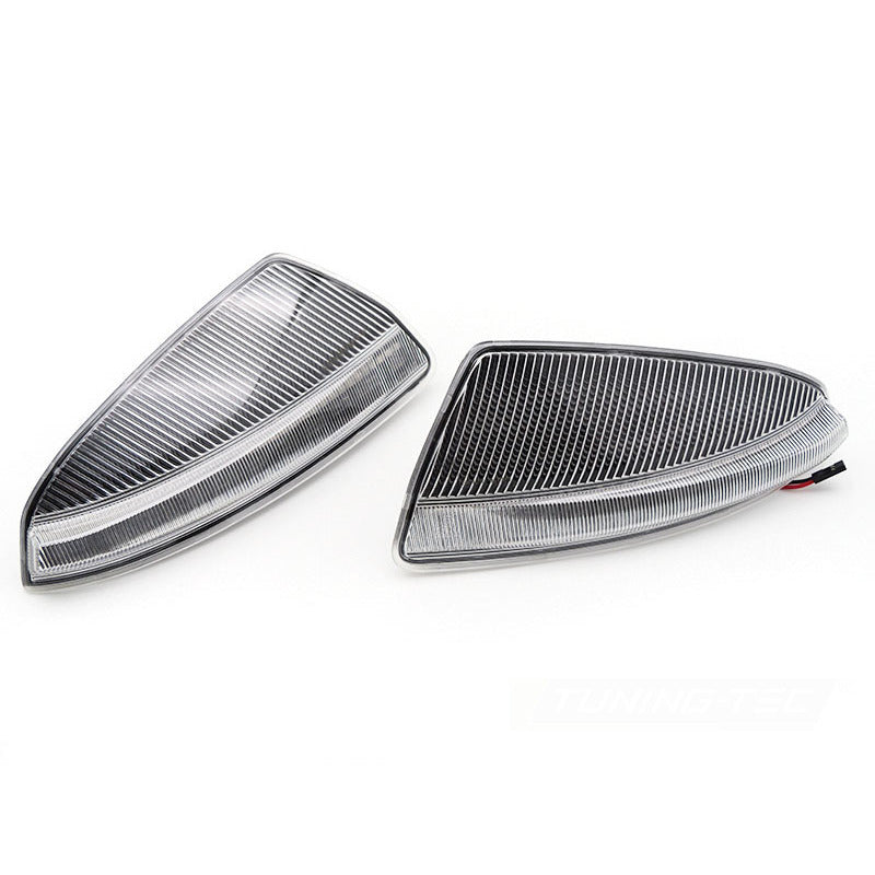 Laterale Direzione Nello Specchio LED Bianco Sequenziale per Mercedes Vito W204