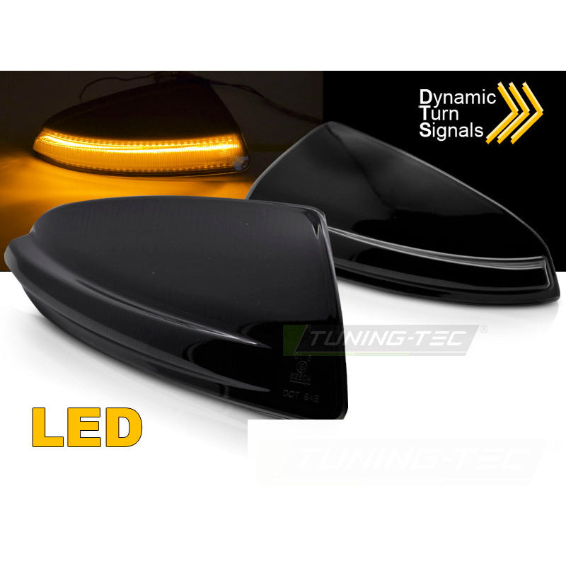 Laterale Direzione Nello Specchio Fumè LED Sequenziale per Mercedes Vito W204