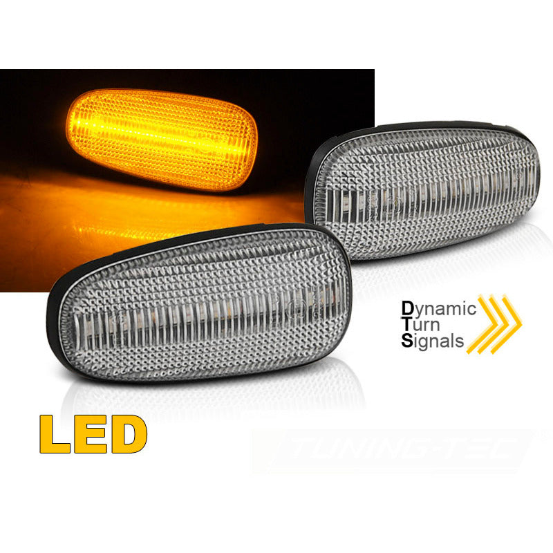 Opel Astra G/ Zafira A/ Frontera B Bianco LED Sequenziali Luci Anteriori