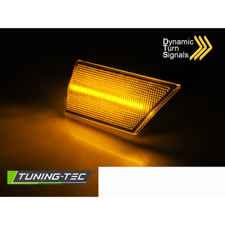Laterale Direzione Bianco LED Sequenziale per Opel Signum Vectra C 02-08
