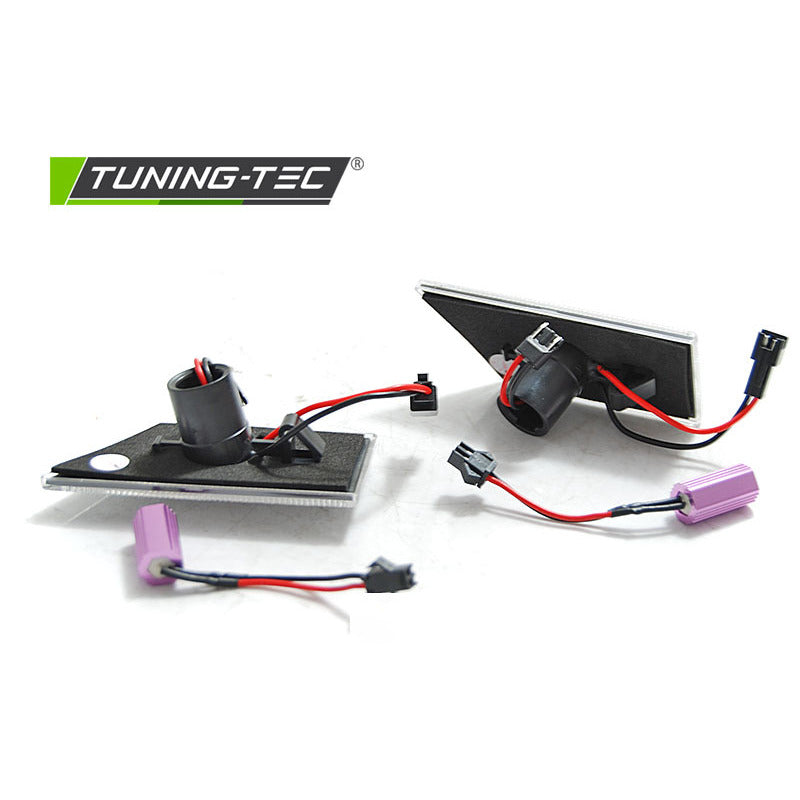 Laterale Direzione Bianco LED Sequenziale per Opel Signum Vectra C 02-08