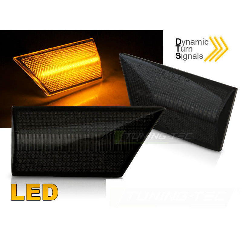 Laterale Direction Fumé LED Sequenziali per Opel Signum Vectra C (2002-2008)