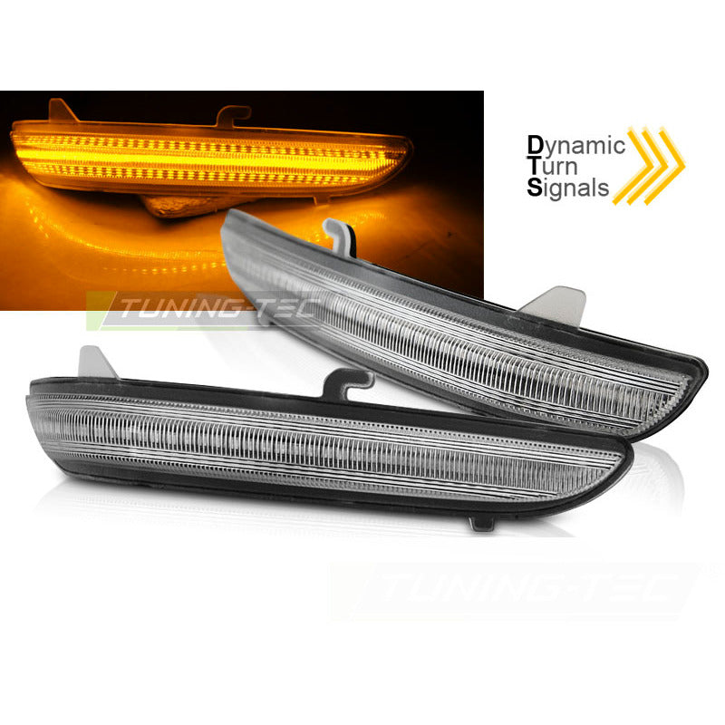 Laterale Direction Nello Specchio LED Bianco Sequenziale per Peugeot 208
