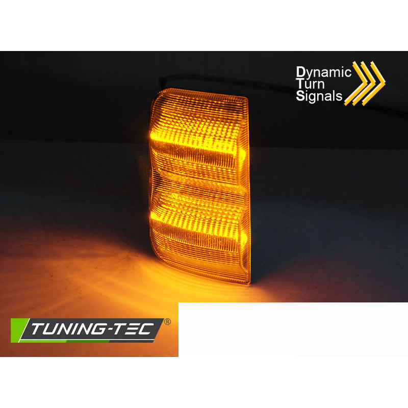Laterale Indicator Nello Specchio LED Bianco Sequenziale per Peugeot Boxer