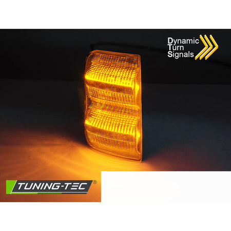 Laterale Indicator Nello Specchio LED Bianco Sequenziale per Peugeot Boxer
