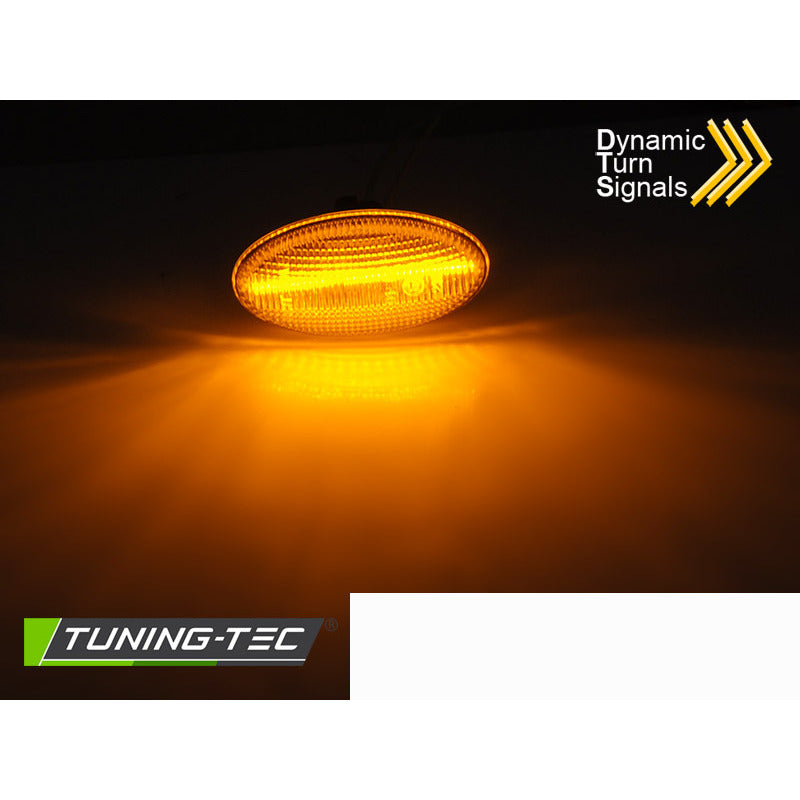LED Laterale Direction Fumé Sequenziali per Peugeot 107 206, Citroën C1 C2