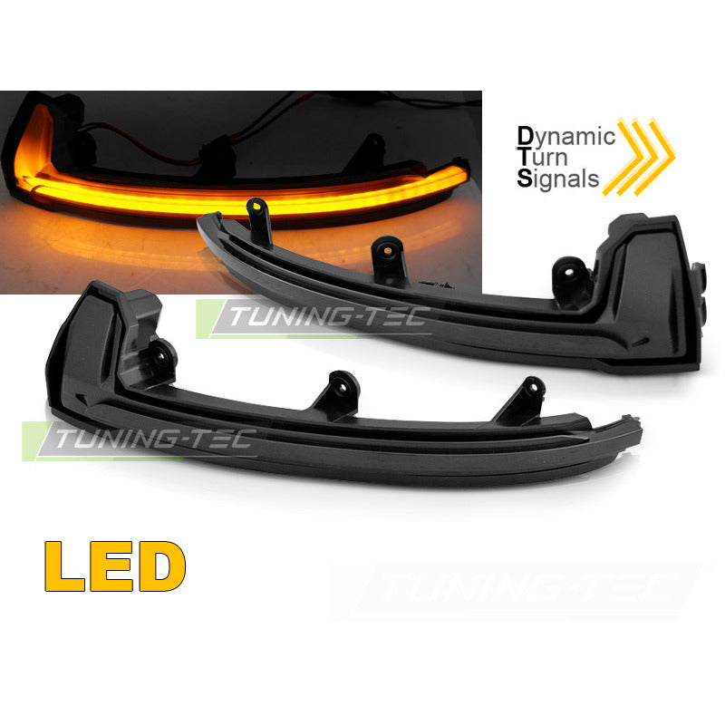 Laterale Direzione Nello Specchio Fumè LED Sequenziale per Porsche Cayenne II