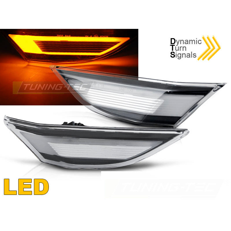 Laterale Direction Bianco LED Sequenziali per Porsche 911 (991) Carrera 11-15