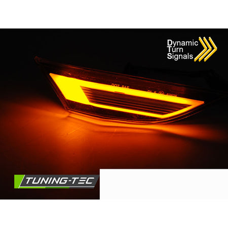 Laterale Direction Bianco LED Sequenziali per Porsche 911 (991) Carrera 11-15