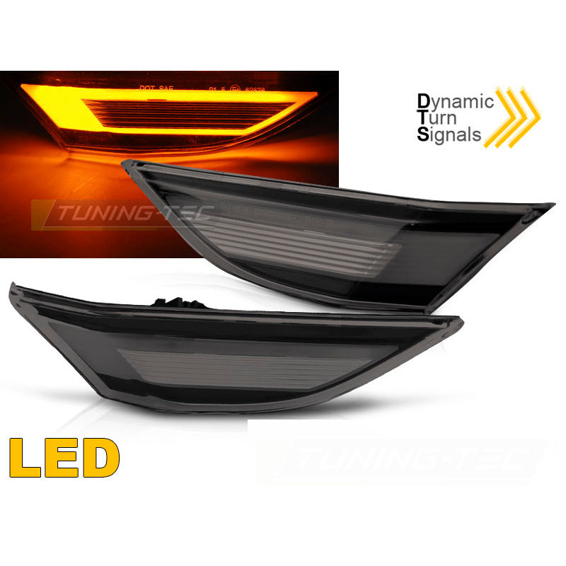 Laterale Direzione Fumè LED Sequenziale per Porsche 911 (991) Carrera 11-15