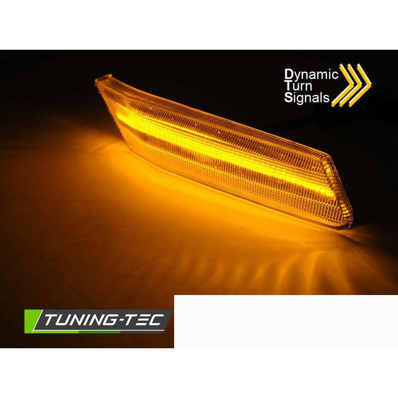 Laterale Direzione Bianco LED Sequenziale per Porsche 911 997 Carrera 04-09