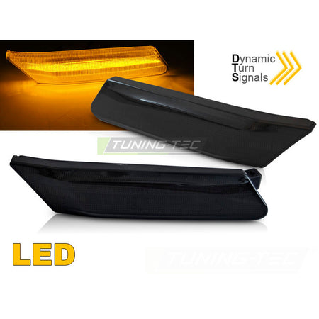 Laterale Direzione Fumè LED Sequenziale per Porsche 911 997 Carrera 04-09