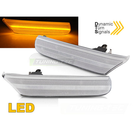 Laterale Direzione Bianco LED Sequenziale per Porsche 911 996