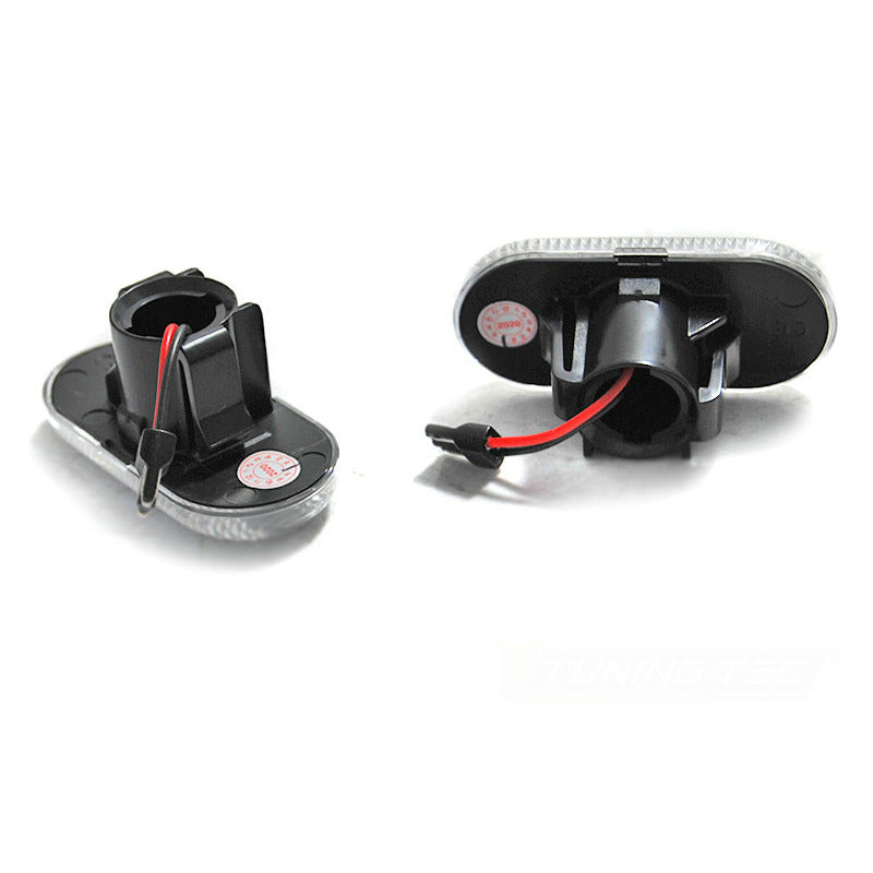 Laterale Direzione Bianco LED Sequenziale per Renault Clio / Megane / Scenic