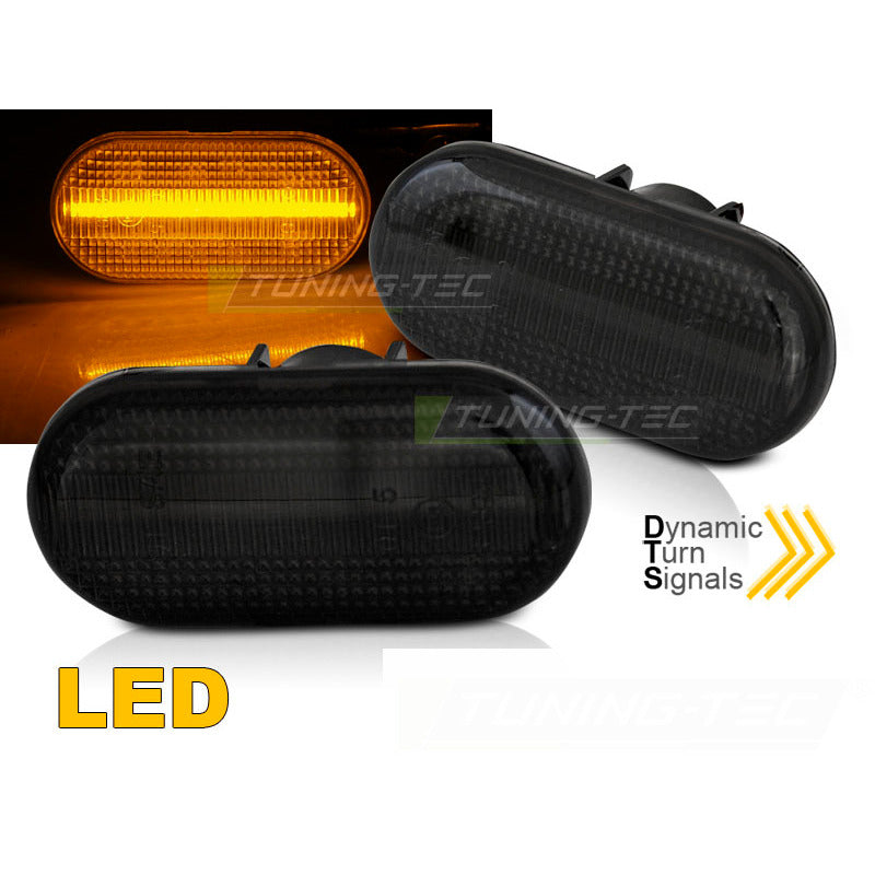 Laterale Direzione Fumè LED Sequenziale per Renault Clio / Megane / Scenic