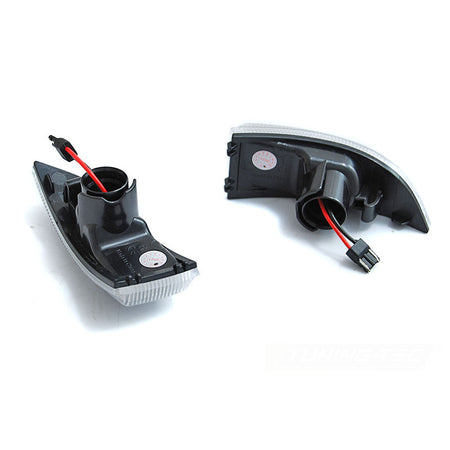 Laterale Direzione Nello Specchio LED Bianco Sequenziale per Renault Scenic III