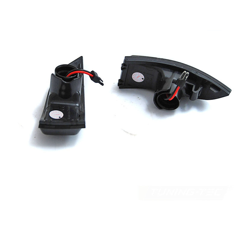 Laterale Direzione Nello Specchio Fumè LED Sequenziale per Renault Scenic III