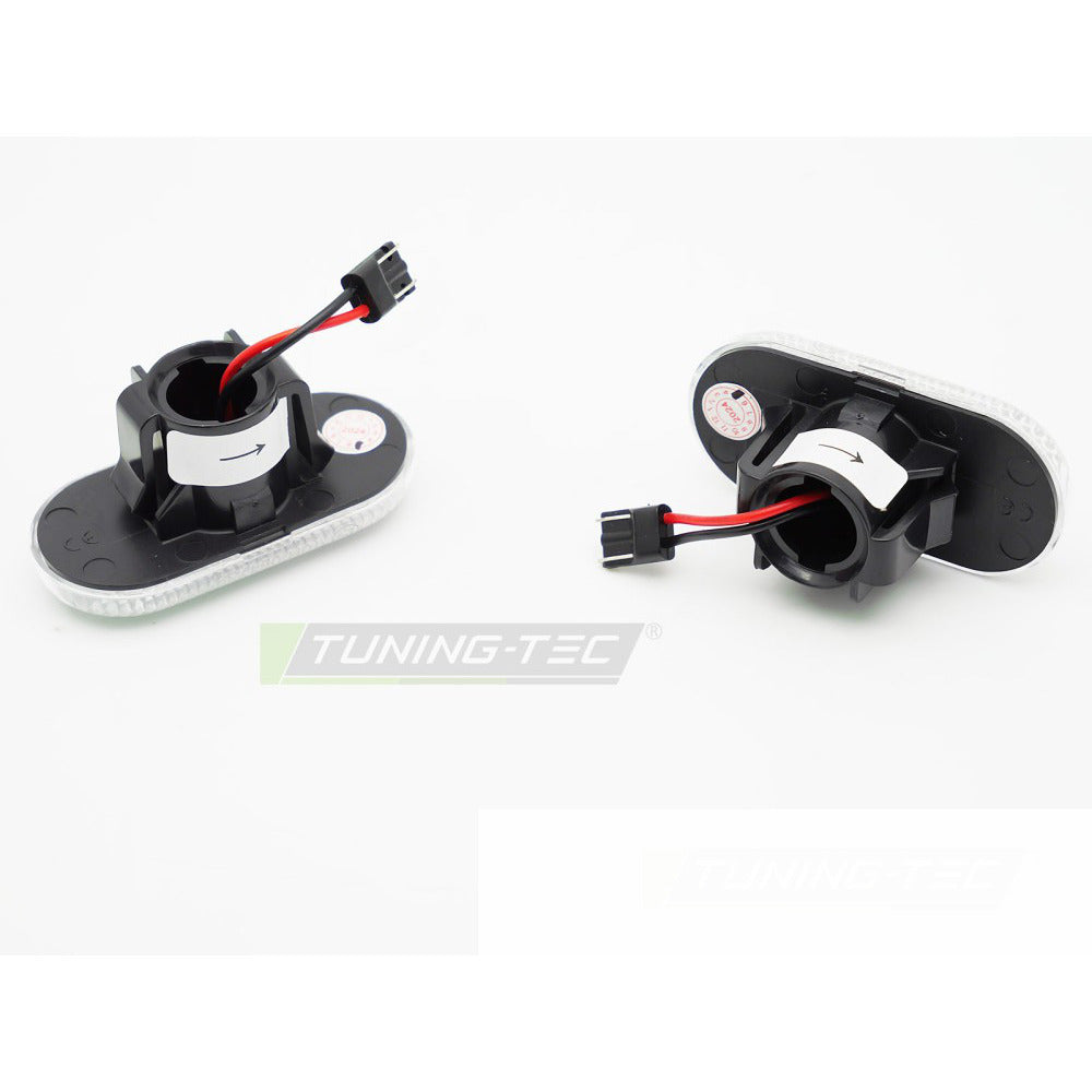 Laterale Direzione Bianco LED Sequenziale per Renault Clio II (1998-2012)