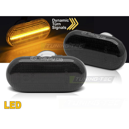Laterale Direzione Fumè LED Sequenziale per Renault Clio II / Twingo II