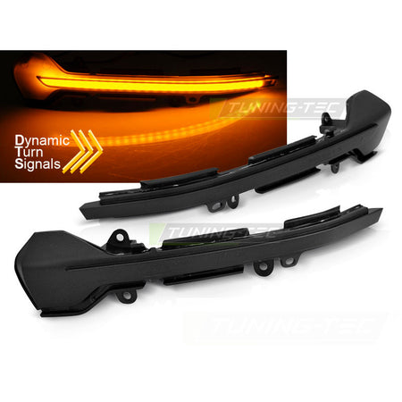 Frecce Specchietto Fumè LED Sequenziali per Seat Leon 12-16 / Ibiza 17