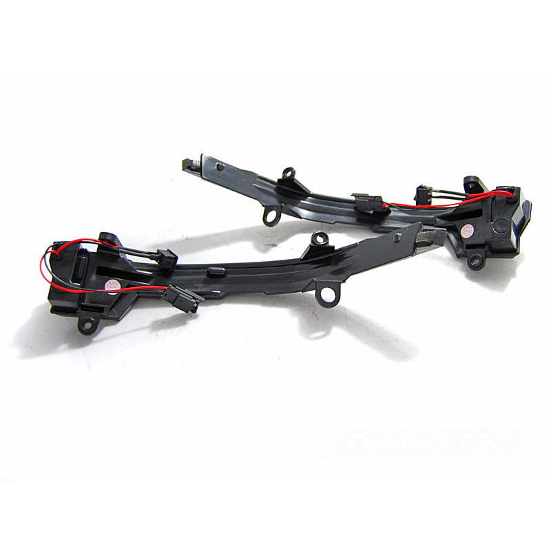 Laterale Direzione Nello Specchio Fumè LED Sequenziale per Seat Ateca 16
