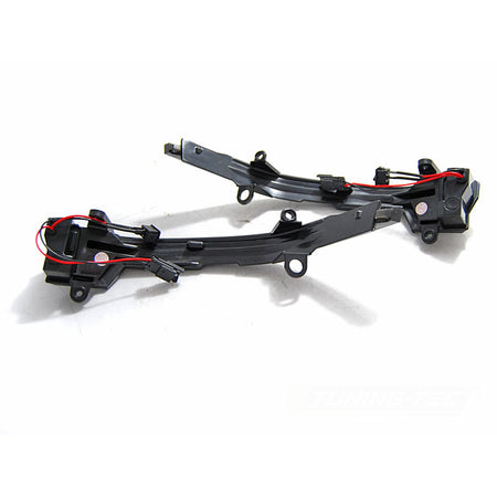 Laterale Direzione Nello Specchio Fumè LED Sequenziale per Seat Ateca 16