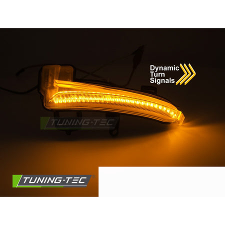 Laterale Direzione Nello Specchio Fumè LED Sequenziale per Škoda SUPERB III