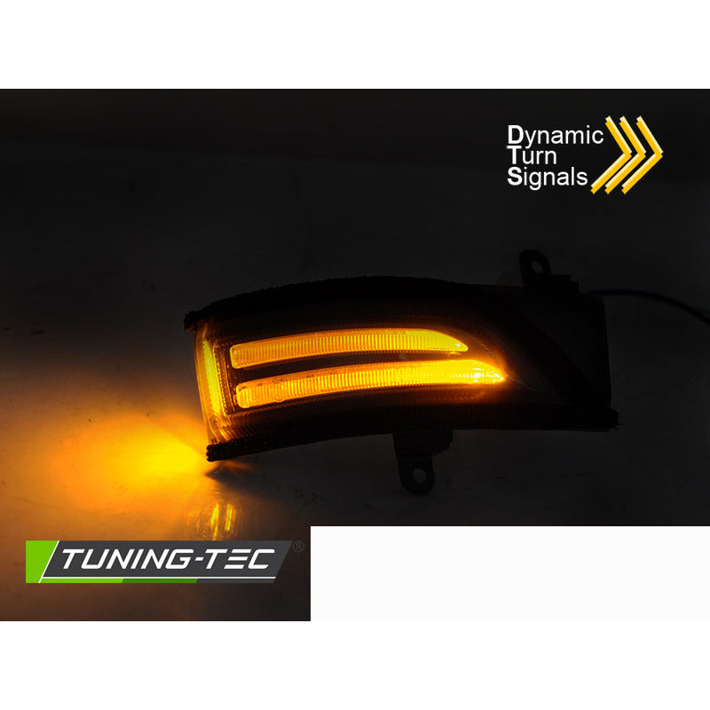 Laterale Direzione Nello Specchio Fumè LED Sequenziale per Subaru Forester