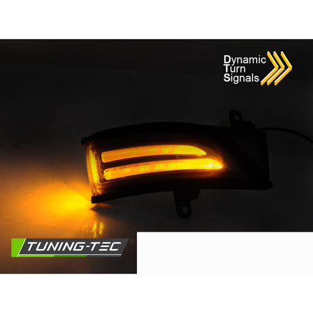 Laterale Direzione Nello Specchio Fumè LED Sequenziale per Subaru Forester
