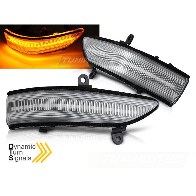 Laterale Direzione Nello Specchio LED Bianco Sequenziale per Forester / Outback