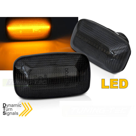 Laterale Direzione Fumosa LED Sequenziale per Toyota Land Cruiser 70 80 90 100