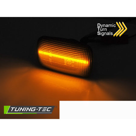Laterale Direzione Fumosa LED Sequenziale per Toyota Land Cruiser 70 80 90 100