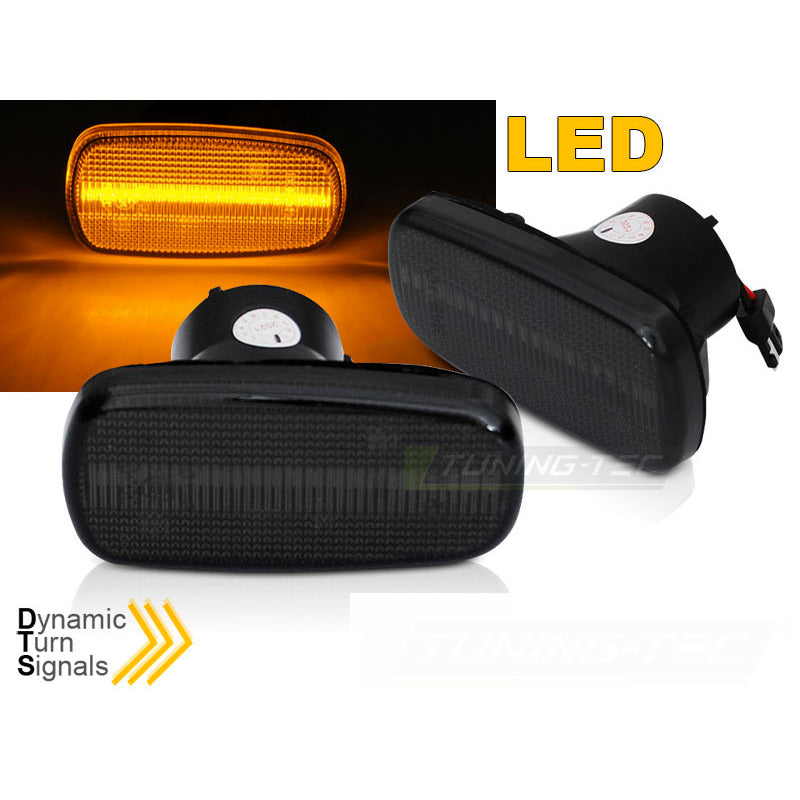 Frecce Laterali Fumè LED Sequenziali per Toyota Land Cruiser 120 (03-09)