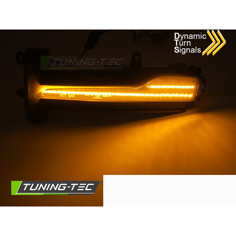 Laterale Indicator Nello Specchio Fumè LED per Volvo XC60 14-17 Facelift