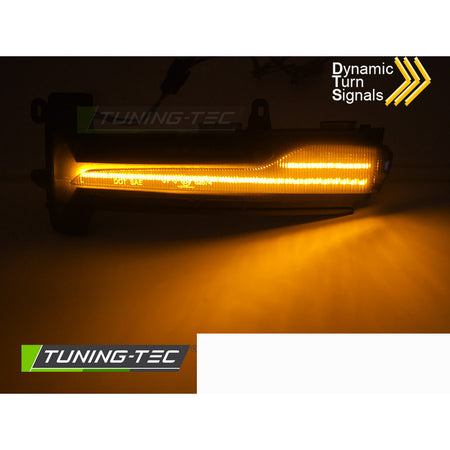 Laterale Indicator Nello Specchio Fumè LED per Volvo XC60 14-17 Facelift