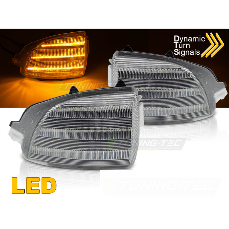 Laterale Direzionale Nello Specchio LED Bianco per Volvo XC70 XC90 06-14