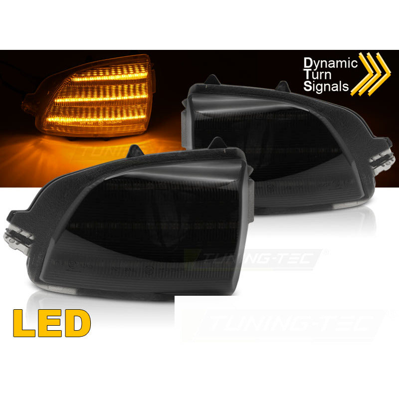 Laterale Direzione Nello Specchio Fumè LED per Volvo XC70 XC90 06-14
