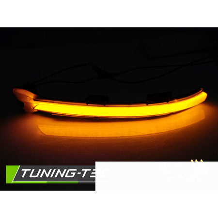 Laterale Direzione Nello Specchio Fumè LED Sequenziale per Volkswagen Golf VII