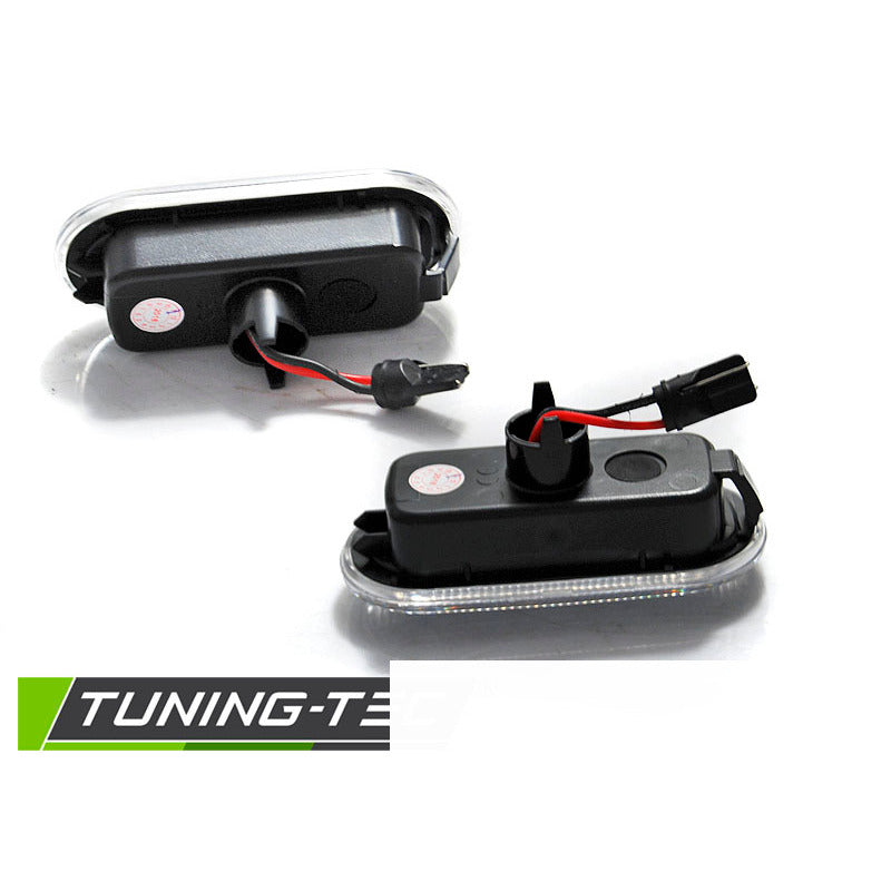 Laterale Direction Bianco LED Sequenziali per Volkswagen Golf 4 (95-).