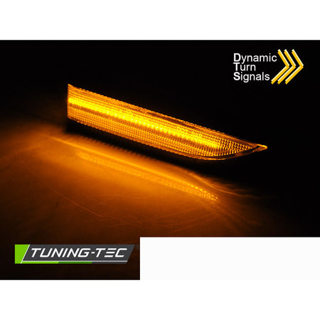 Laterale Direzione Nero Bianco LED Sequenziale per Volkswagen T6 (2015-2019)