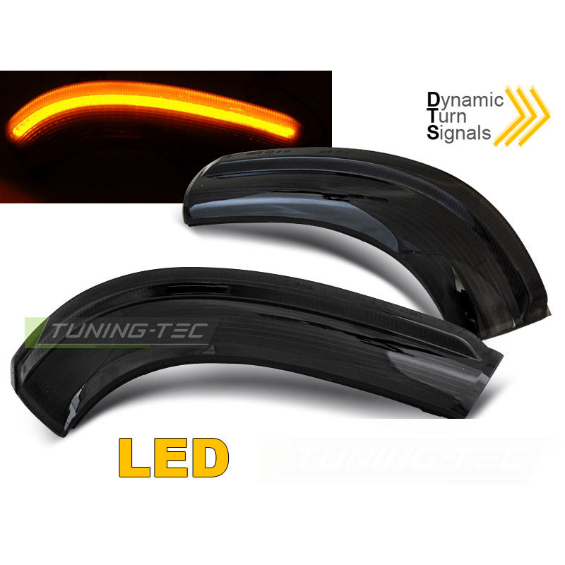 Laterale Direzione Nello Specchio Fumè LED Sequenziale per Volkswagen Golf 5